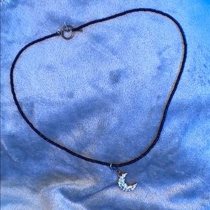 Hand made, moon necklace🌛💫